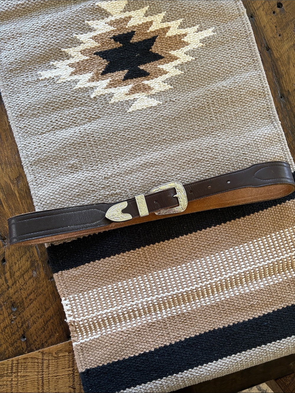 ✨Vintage✨ Brown Leather Belt